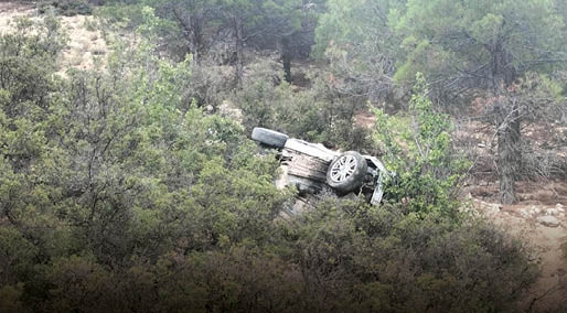 500 metrelik uçuruma yuvarlanan otomobilde yaralanan Selime kurtarılamadı