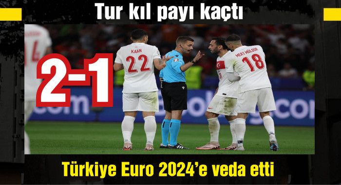 A Milli Futbol Takımı, EURO 2024'e veda etti