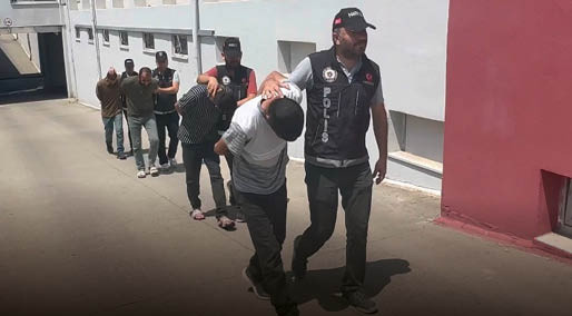 Adana'da 'torbacı' operasyonunda 44 tutuklama