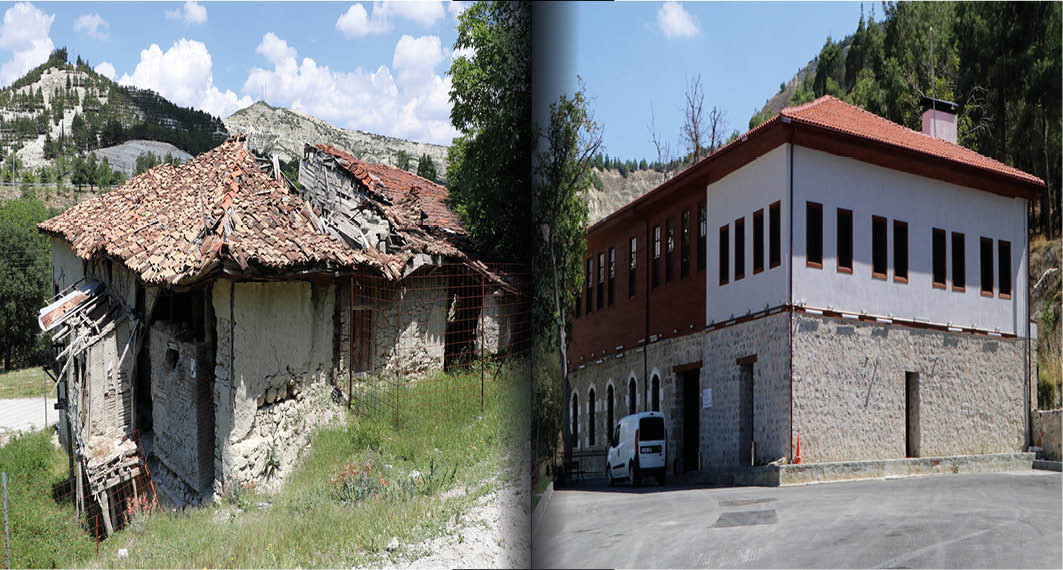 Atıl haldeki asırlık değirmen, kahvaltı evi oldu