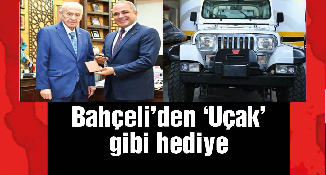 Bahçeli'den MYK üyesi Ali Uçak'a 'klasik araç' hediyesi