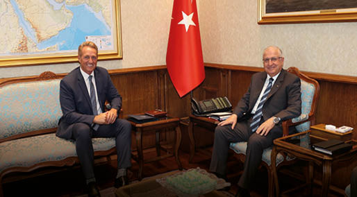 Bakan Güler, ABD'nin Ankara Büyükelçisi Flake'i kabul etti