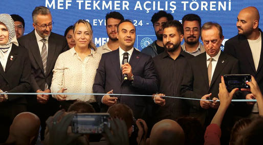 Bakan Kacır: MEF TEKMER, teknoloji tabanlı başarılı girişimlerin yuvası olacak