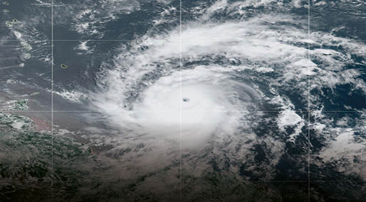 Beryl Kasırgası’nın şiddeti uydu görüntülerine yansıdı