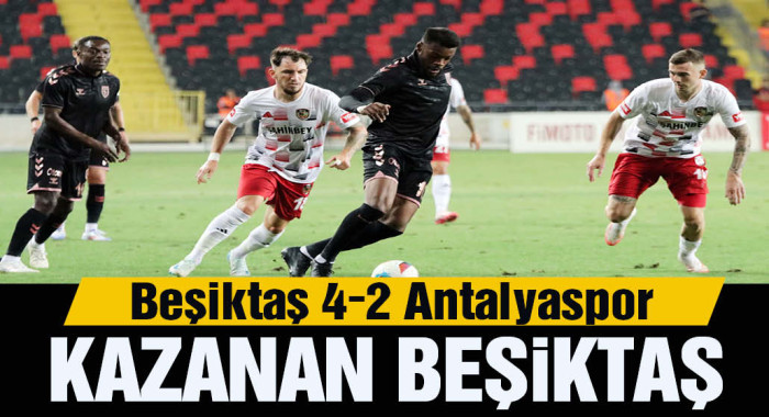 Beşiktaş - Antalyaspor maçı canlı izle