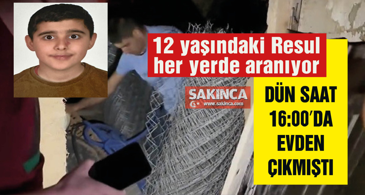 Çanakkale’de kaybolan 12 yaşındaki Resul, 17 saat sonra bulundu