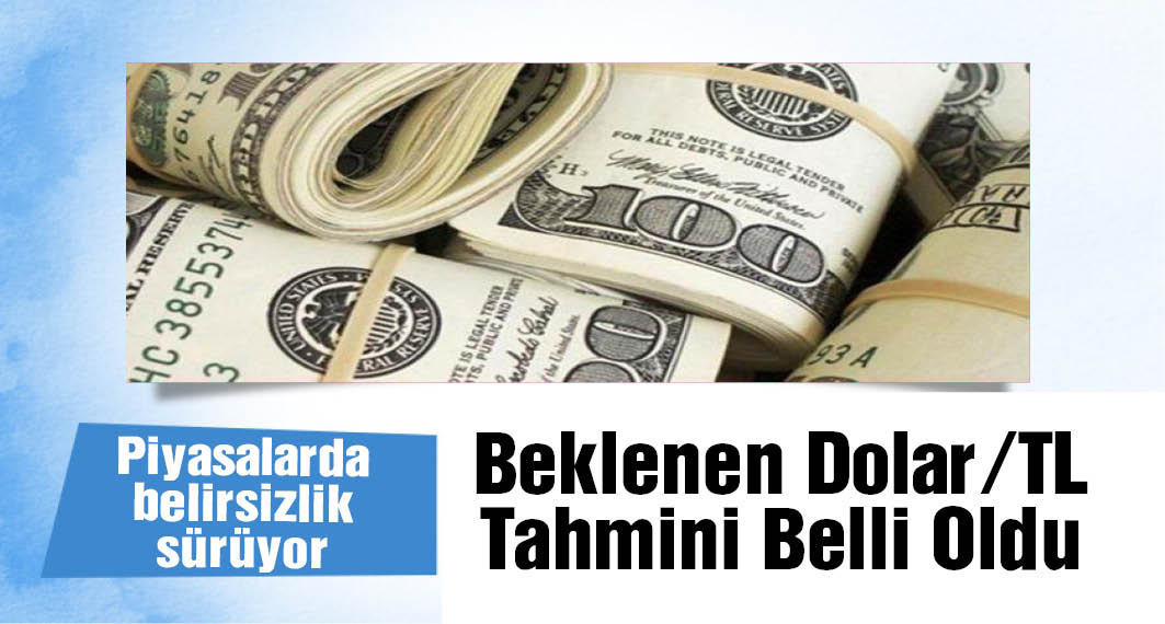 Dolar/TL için yabancıların yıl sonu tahminleri belli oldu