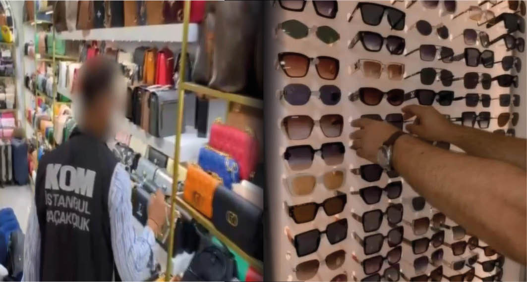 Fatih'te kaçakçılık operasyonu; ünlü markalara ait binlerce ürün ele geçirildi