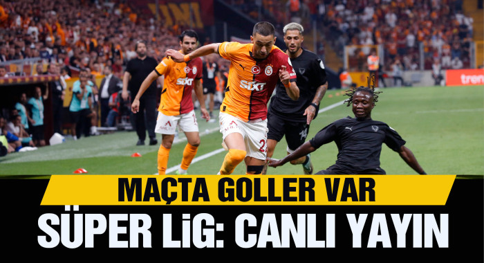 Galatasaray - Hatayspor canlı yayın