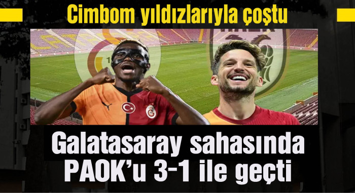 Galatasaray'ın yıldızları durdurulamıyor... 