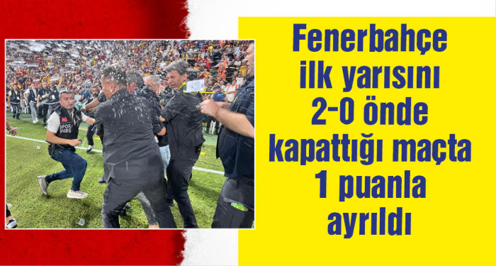 Göztepe - Fenerbahçe: 2-2