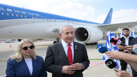 İsrail Başbakanı Netanyahu, ABD’ye gitmek üzere yola çıktı