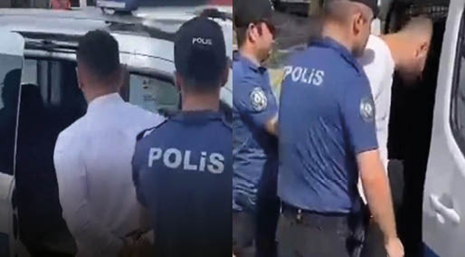 Kadıköy’de ambulansın önünü motosikletle kesen 2 şüpheli de yakalandı