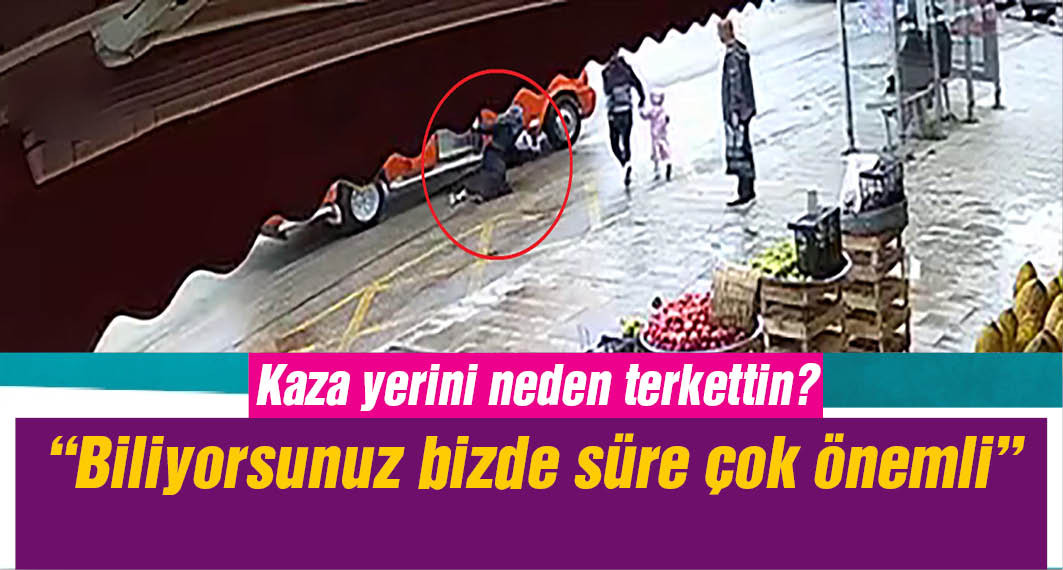 Kapısı açık minibüsten düşen kadın hastanelik oldu