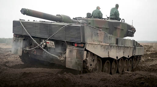 Ukraynalı tankçılar, Polonya’da NATO tarafından eğitiliyor